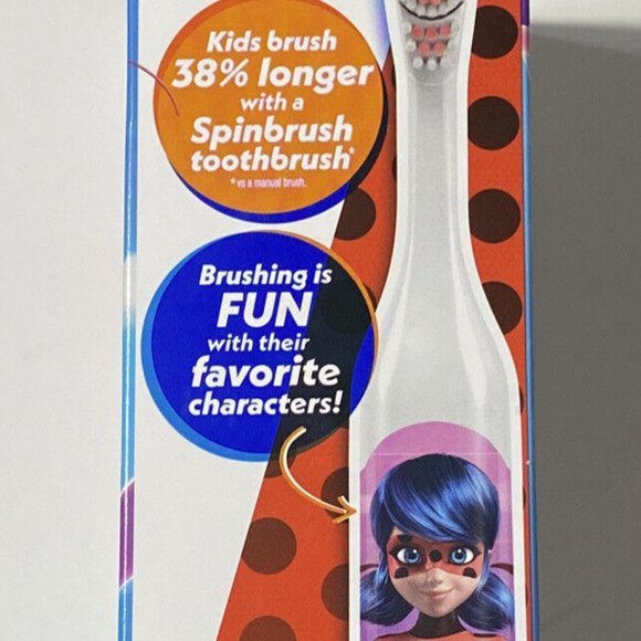 Orajel | Other | Spinbrush Orajel Kids Miraculous Ladybug Power ...